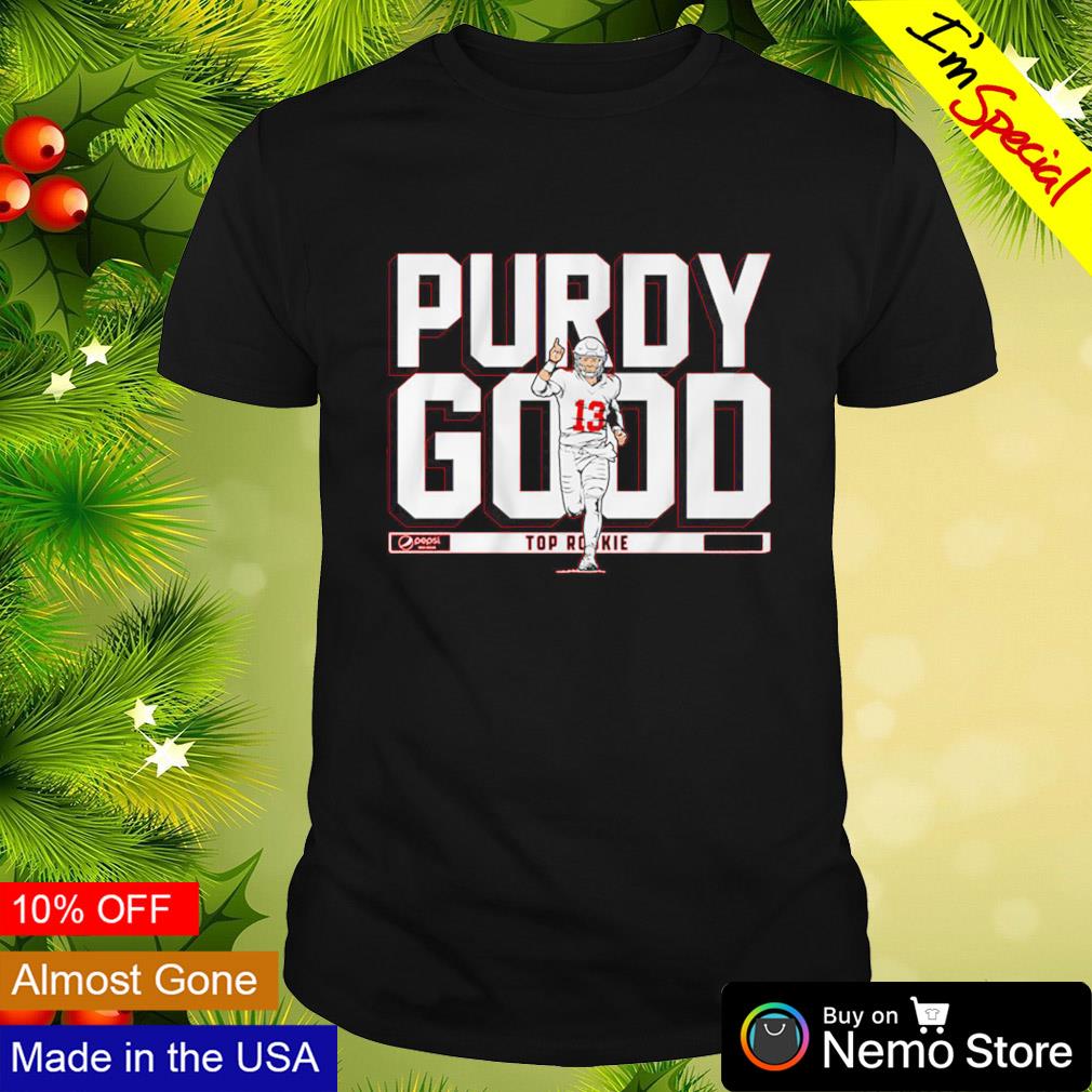 Brock Purdy Purdy Good Top Rookie Shirt t-shirt by To-Tee Clothing