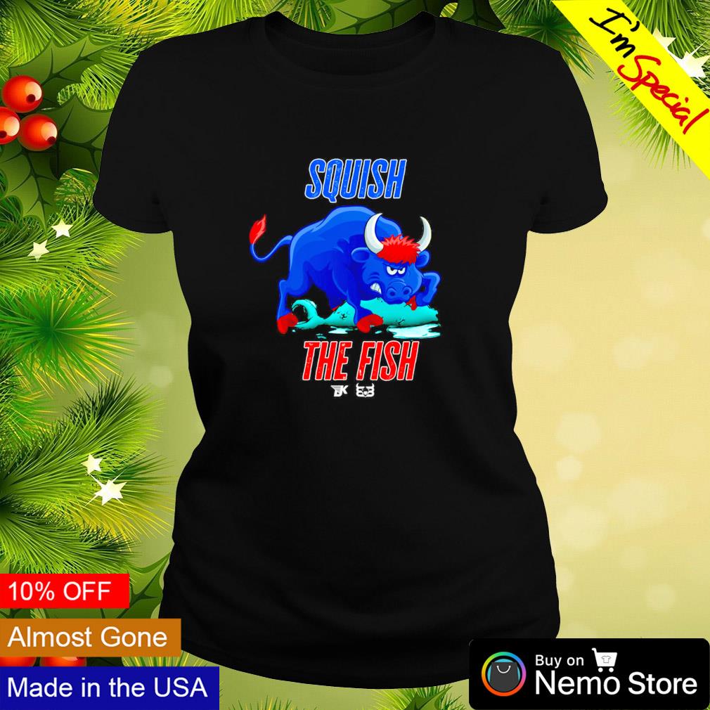 Buffalo Bills Squish the Fish shirt - Dalatshirt