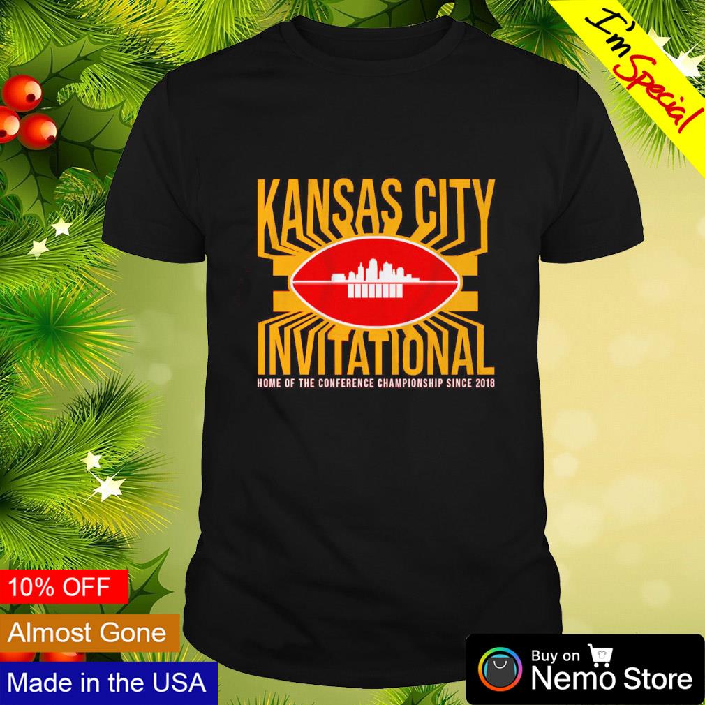 The Kansas City invitational home of the conference championship since 2018 shirt