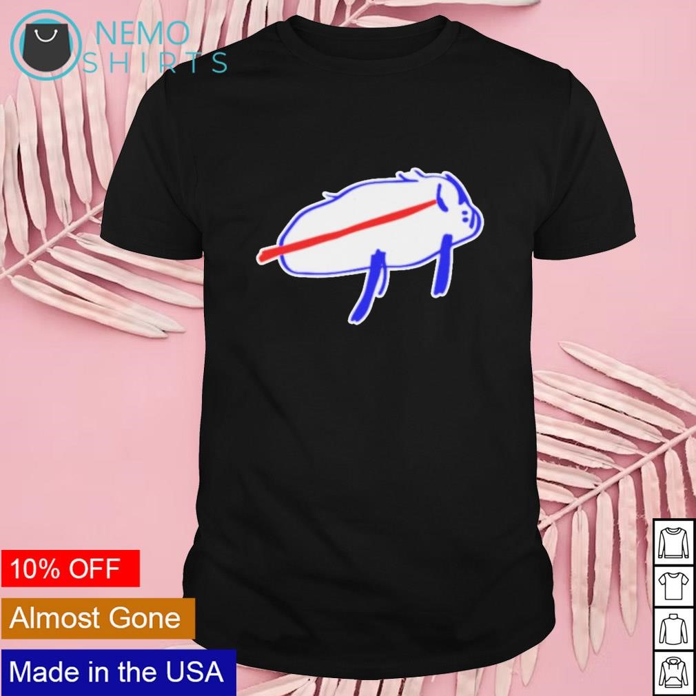 Charging potato Buffalo football shirt