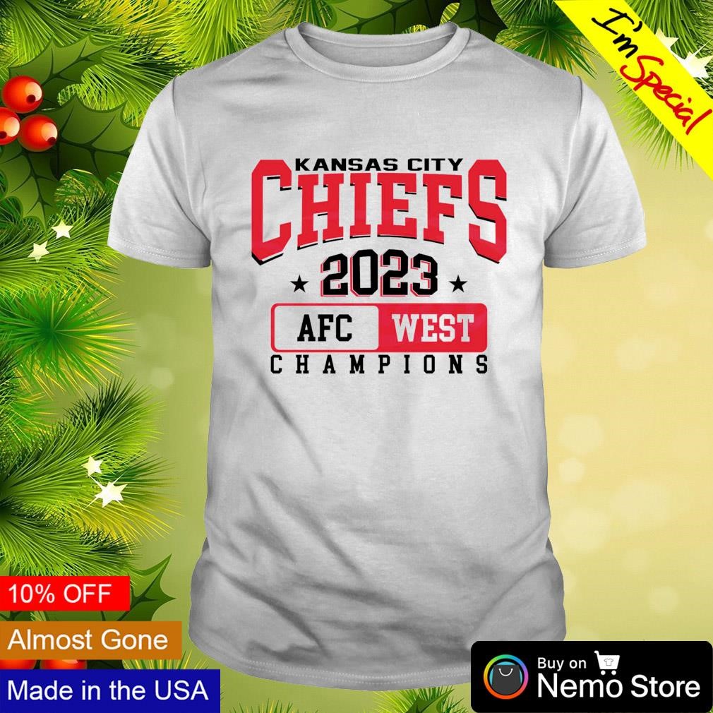 Kansas City Chiefs 2023 AFC West champions shirt