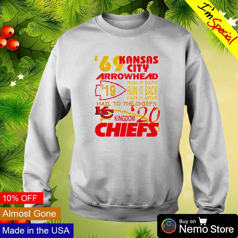 Chiefs run the west shirt