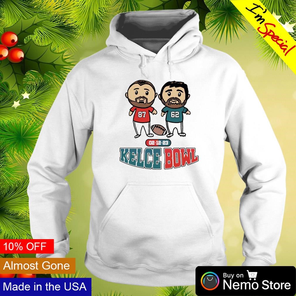 Kelce Bowl Travis Kelce And Jason Kelce 2023 LVII Super Bowl shirt, hoodie,  sweater, long sleeve and tank top