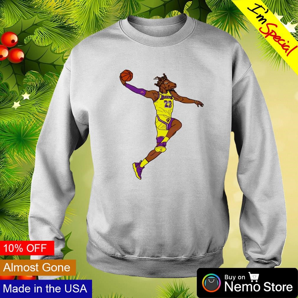 Lebron king james la lakers shirt, hoodie, sweater, long sleeve