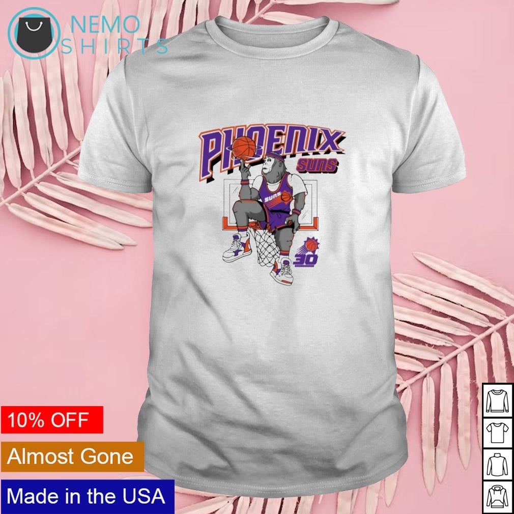 Phoenix Suns mascot basketball shirt