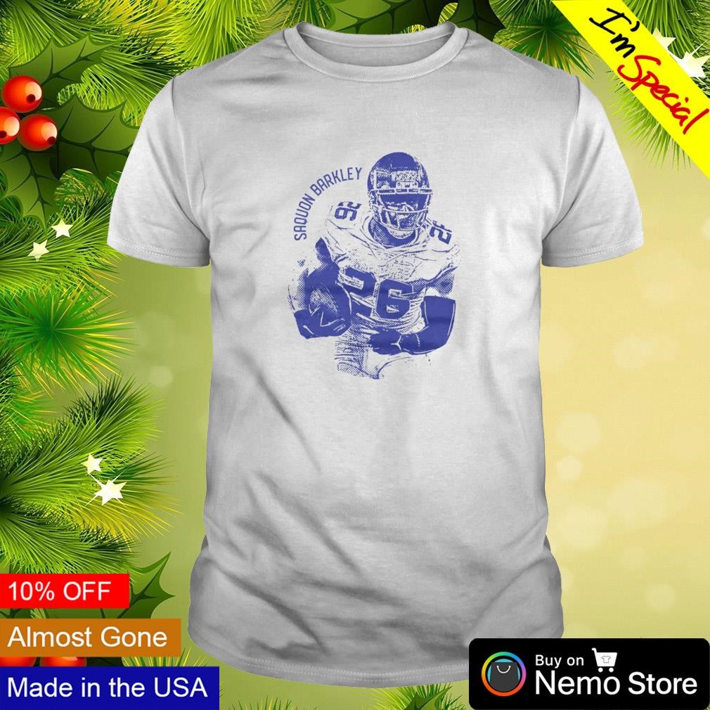 Saquon Barkley New York Giants vintage mono shirt