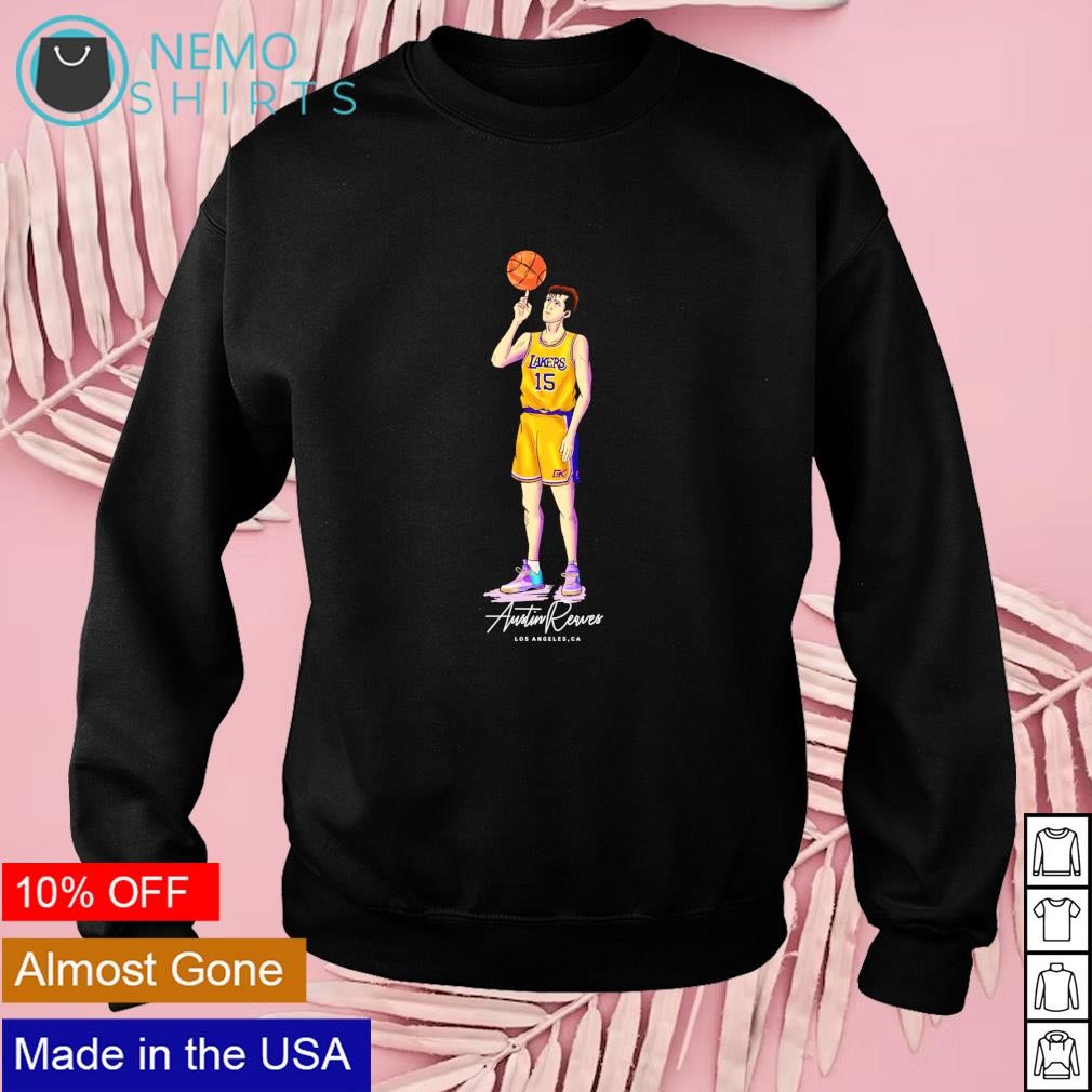 Austin Reaves 15 Los Angeles Lakers basketball 2023 T-shirt, hoodie,  sweater, long sleeve and tank top