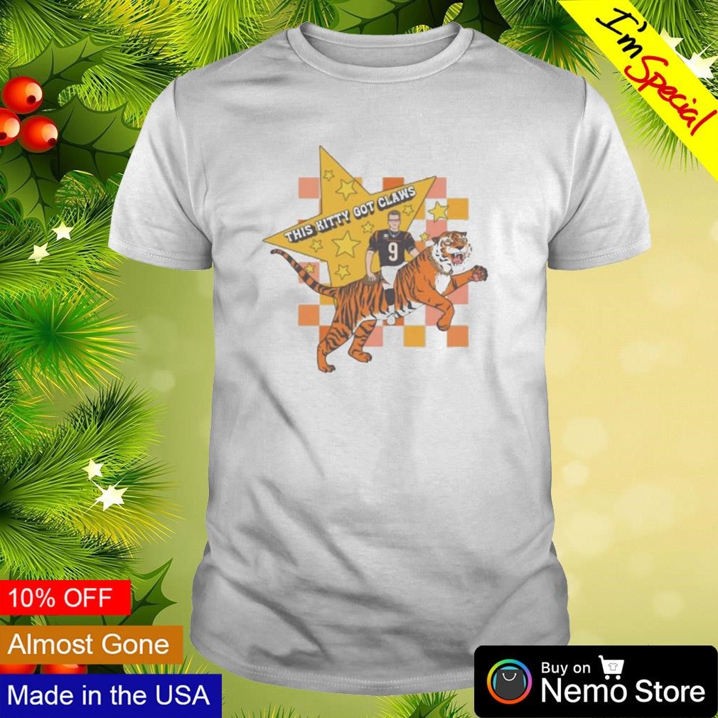 This kitty got claws Joe Burrow Cincinnati Bengals shirt