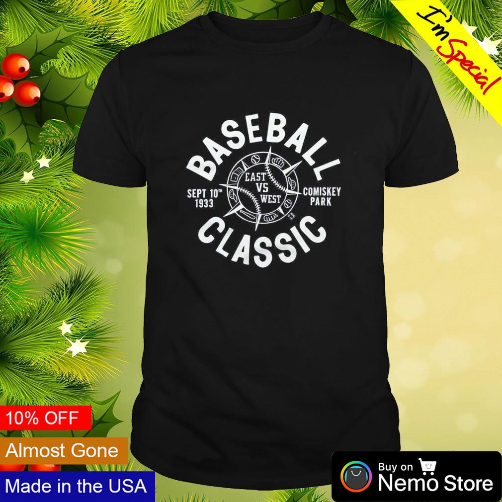 Baseball classic East vs West 1933 Comiskey park shirt