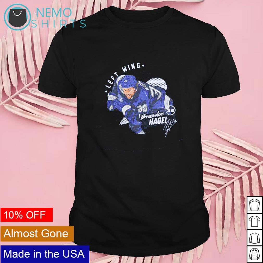 Brandon Hagel left wing Tampa Bay Lightning shirt, hoodie, sweater and  v-neck t-shirt