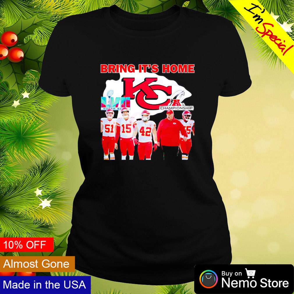 Kansas City Chiefs Bring It's Home LVII Super Bowl 2023 Shirt