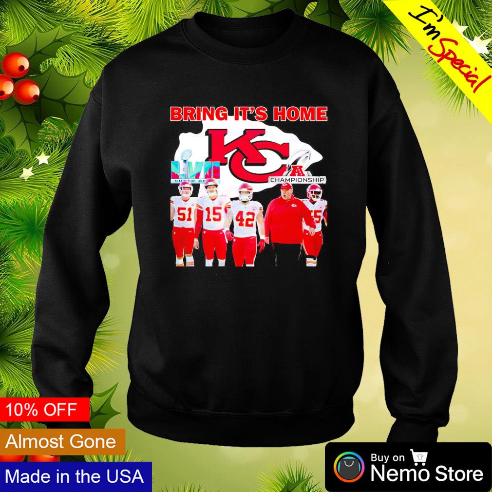 Kansas City Chiefs Bring It's Home LVII Super Bowl 2023 Shirt