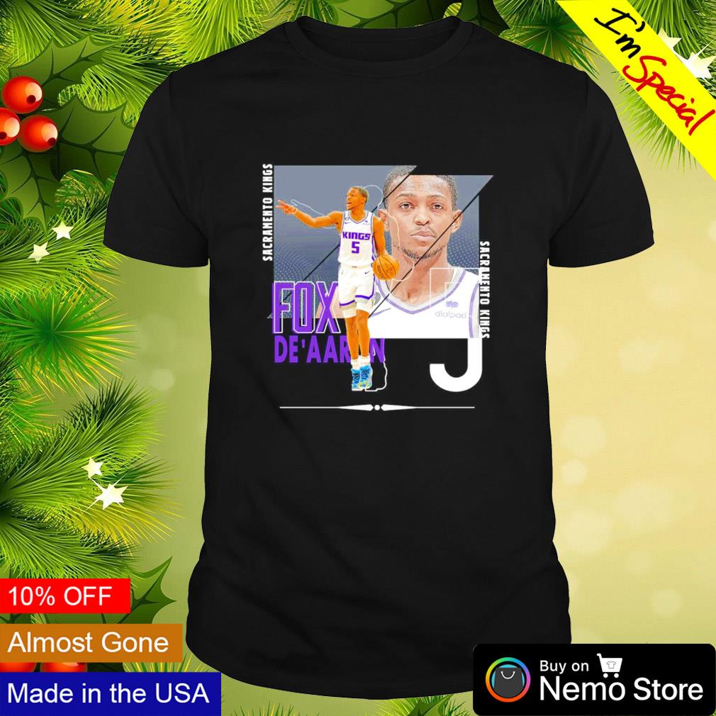 De'Aaron Fox Sacramento Kings basketball poster shirt
