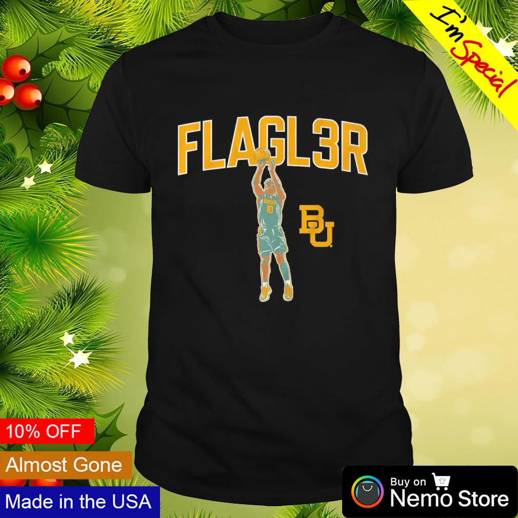 Flagl3r Adam Flagler Baylor Bears basketball shirt