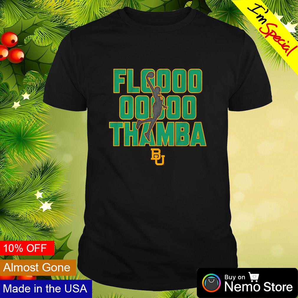 Flooooo Thamba Baylor Bears basketball shirt