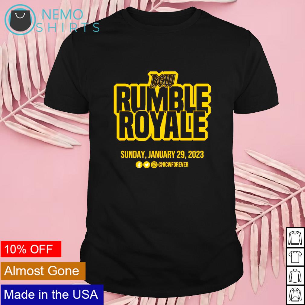 RCW Rumble Royale 2023 shirt