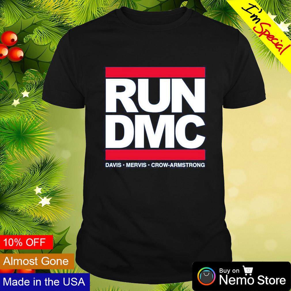 Run DMC Davis Mervis Crow-Armstrong shirt