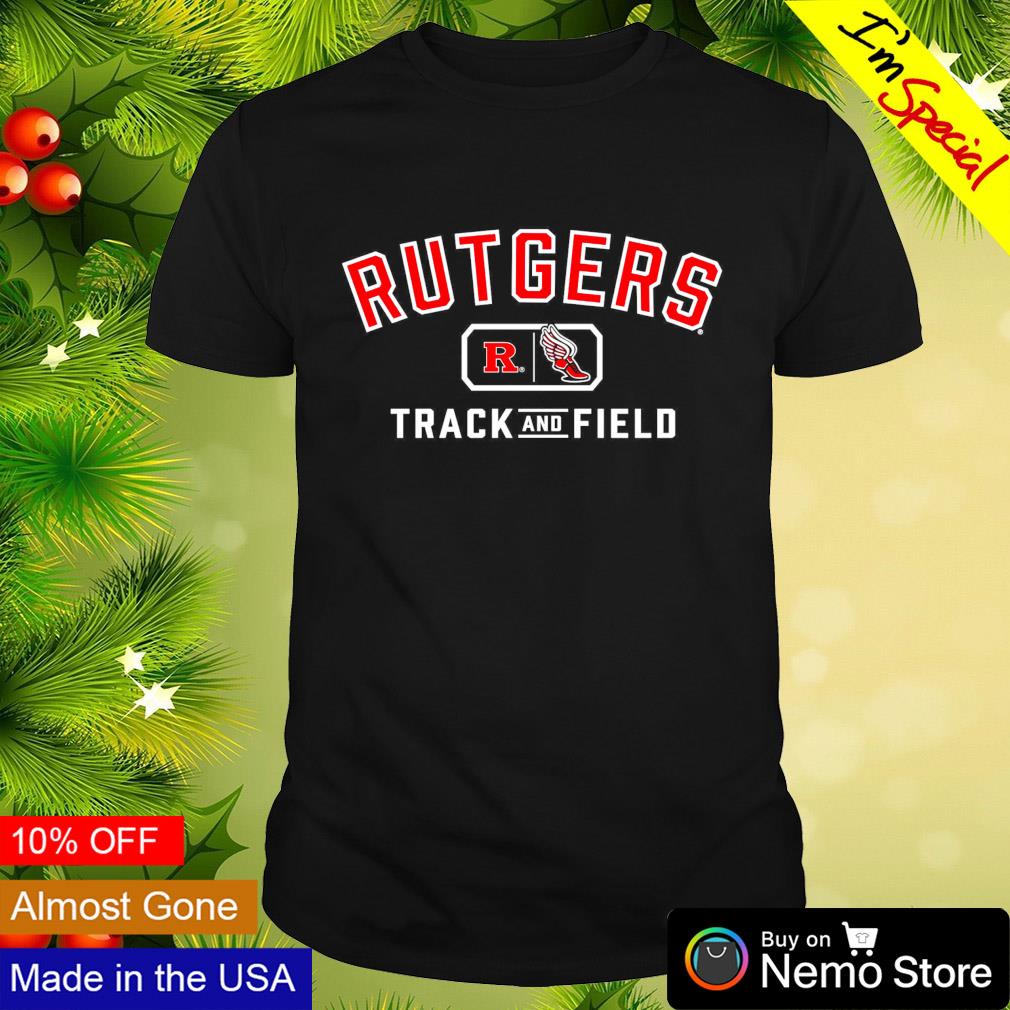 Rutgers Scarlet Knights track and field shirt
