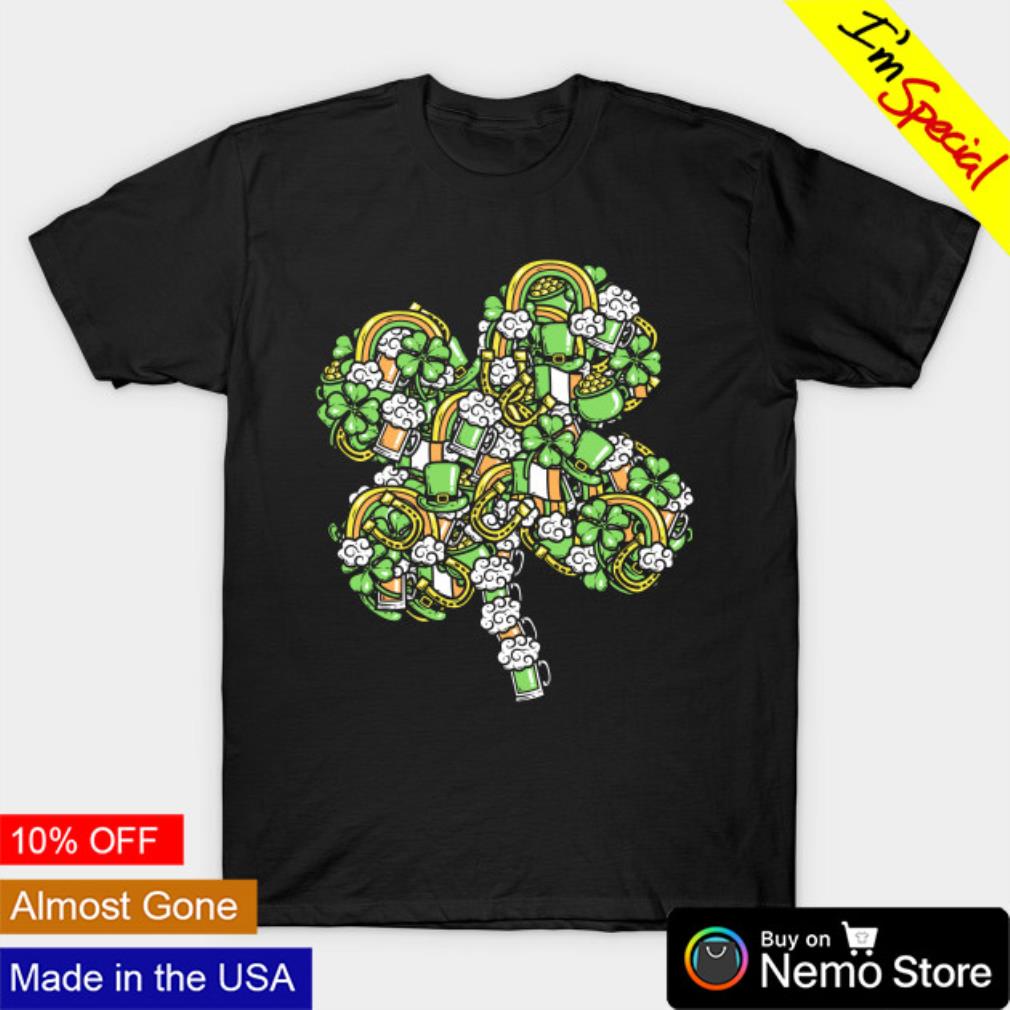 St. Patrick's Day lucky charm shamrock shirt