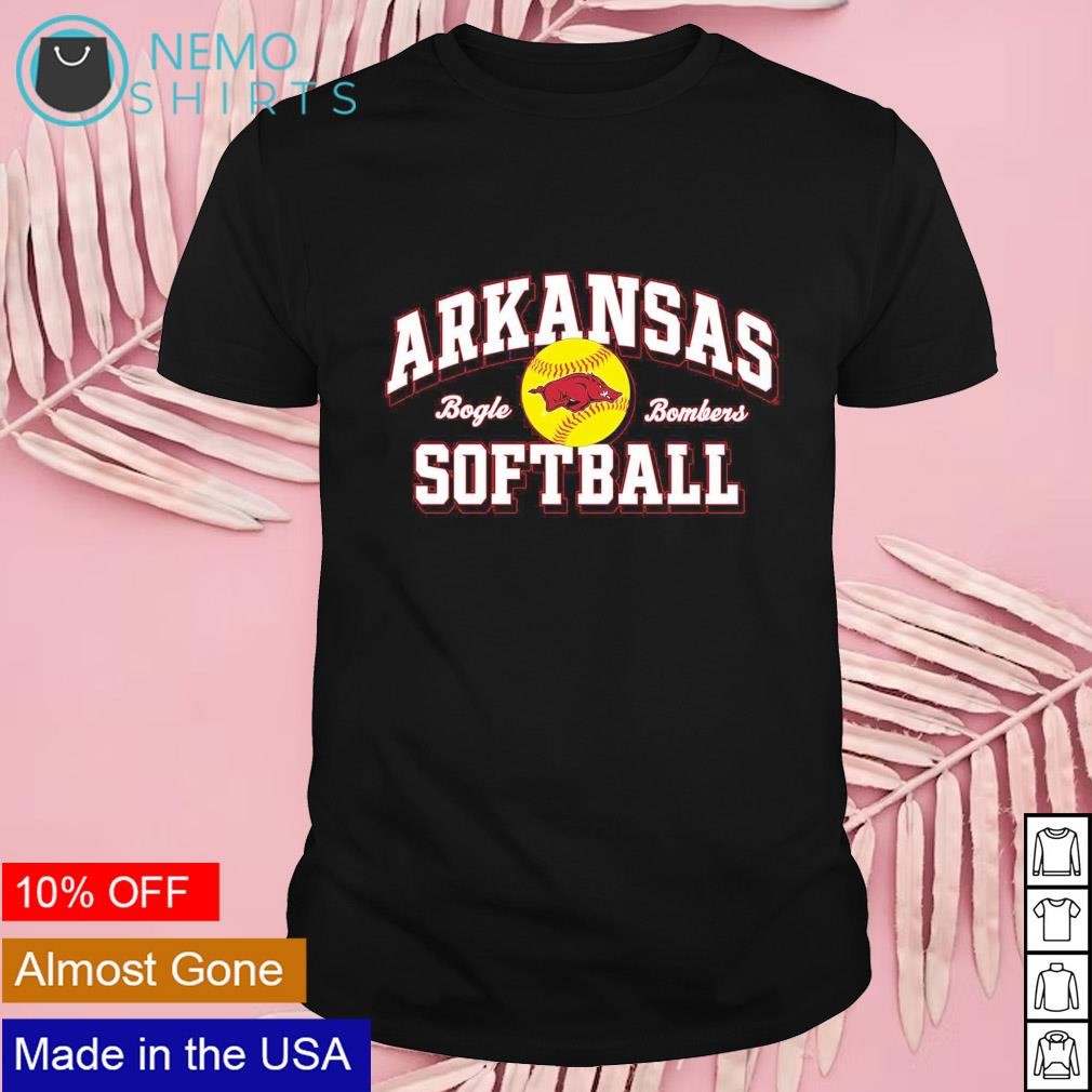 Arkansas softball bogle bombers shirt