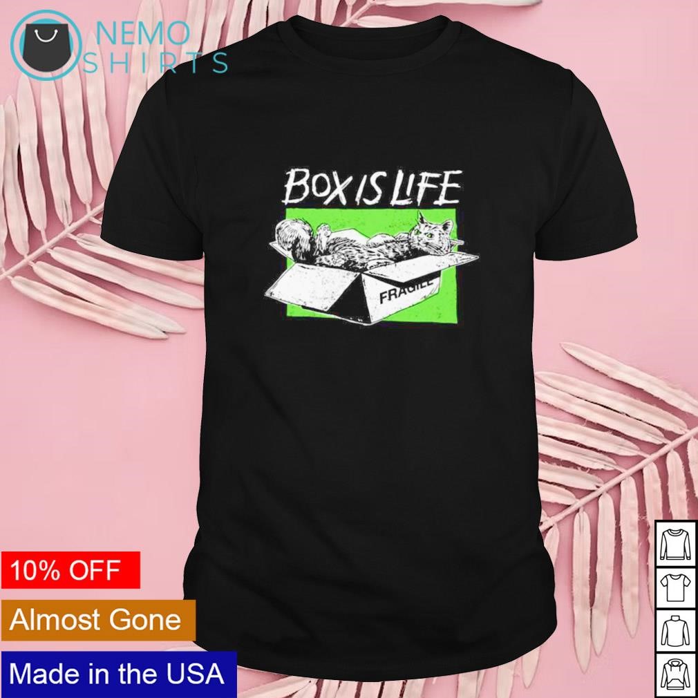 Box is life cat shirt