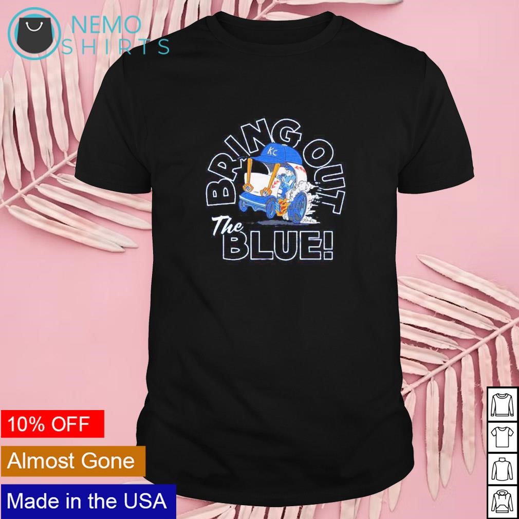 Bring out the blue KC baseball shirt