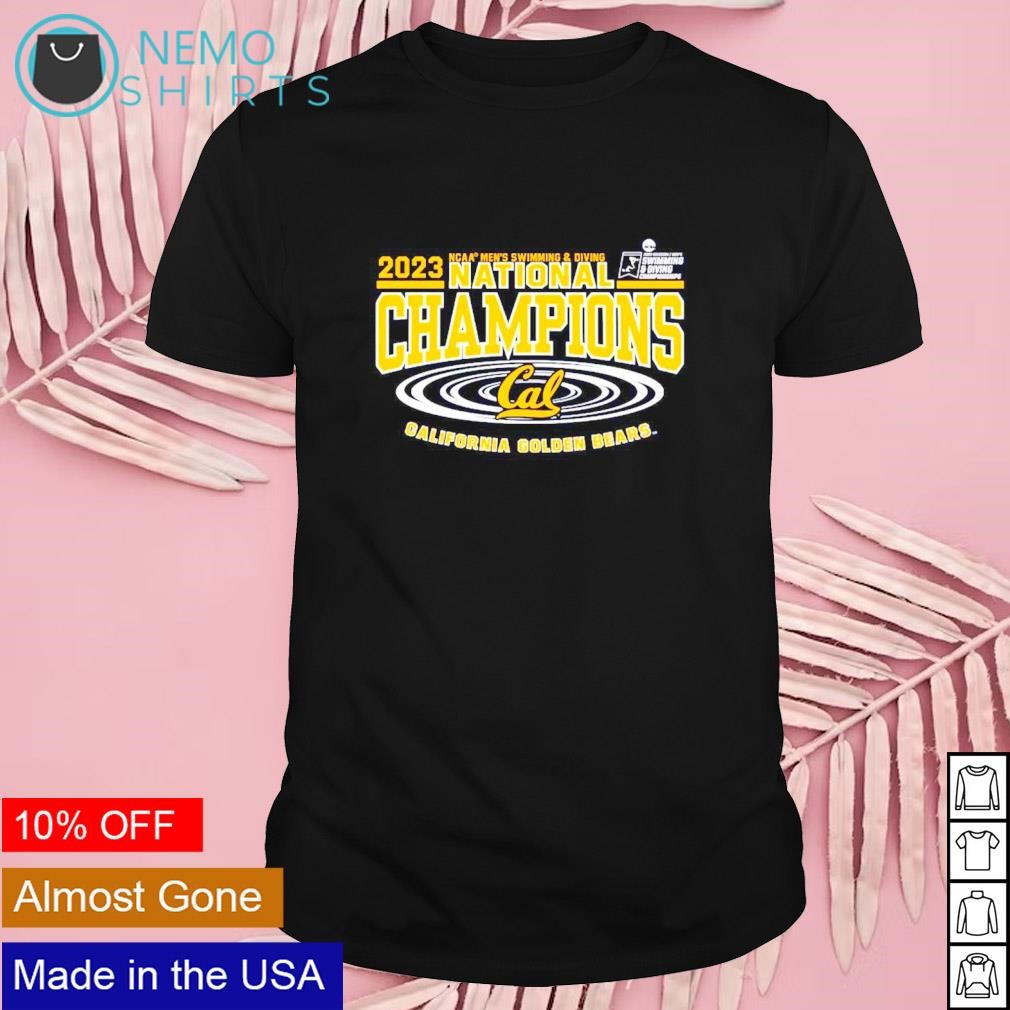 California Golden Bears 2023 NCAA men's swimming and diving national champions shirt