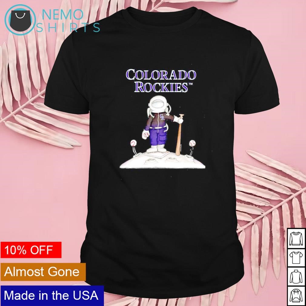 Colorado Rockies astronaut shirt