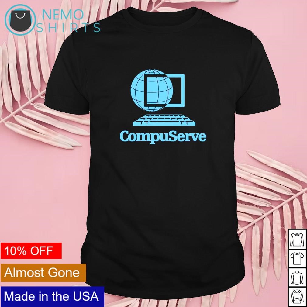 Compuserve vintage internet shirt