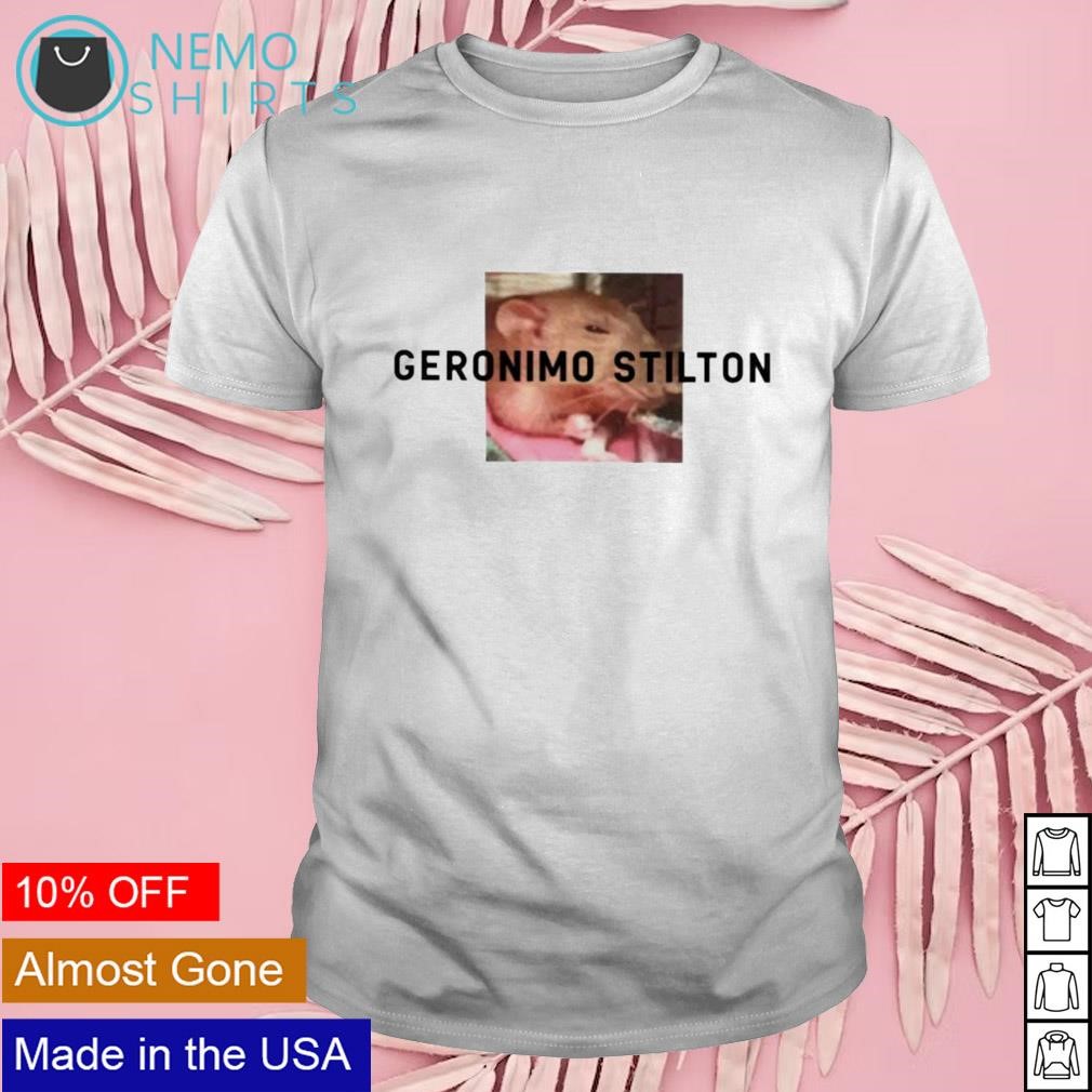 Geronimo Stilton Rata Apretando El Puno shirt