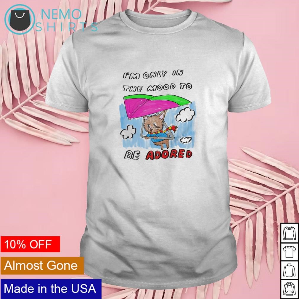 I'm only in the mood to be adored shirt