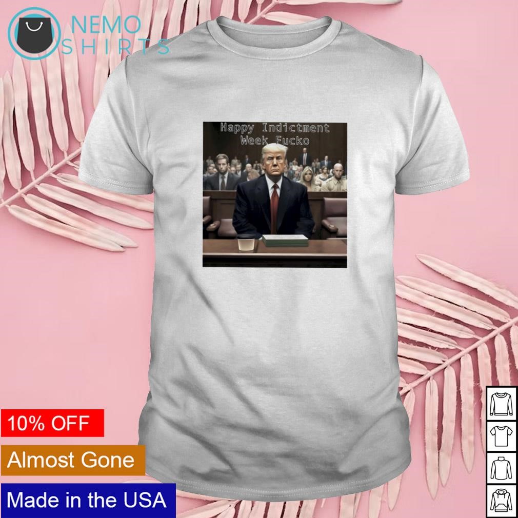 Lance cotten Trump happy indictment week fucko shirt