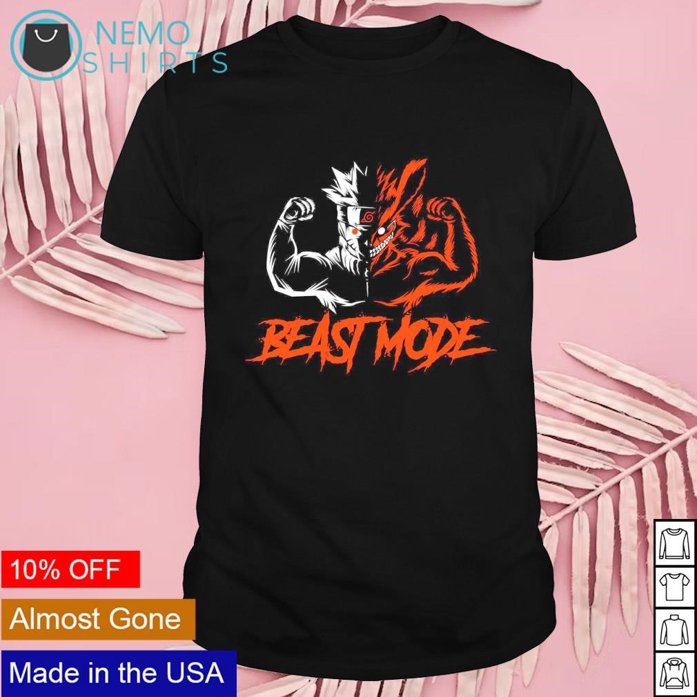 Naruto 9 tails beast mode shirt
