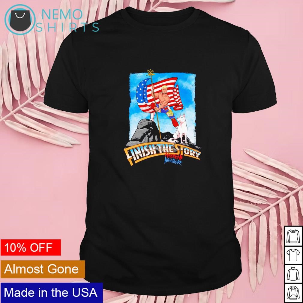 Ring Gear finish the story American nightmare shirt