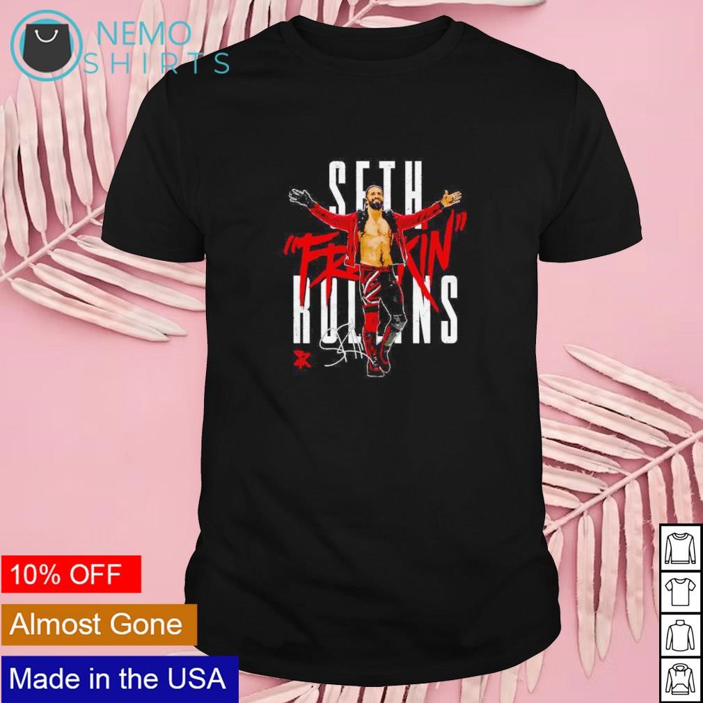 Seth freaking Rollins entrance wrestling shirt
