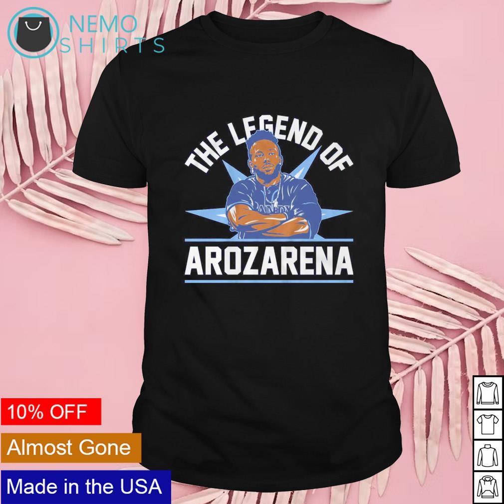 The legend of Randy Arozarena Tampa Bay Rays shirt