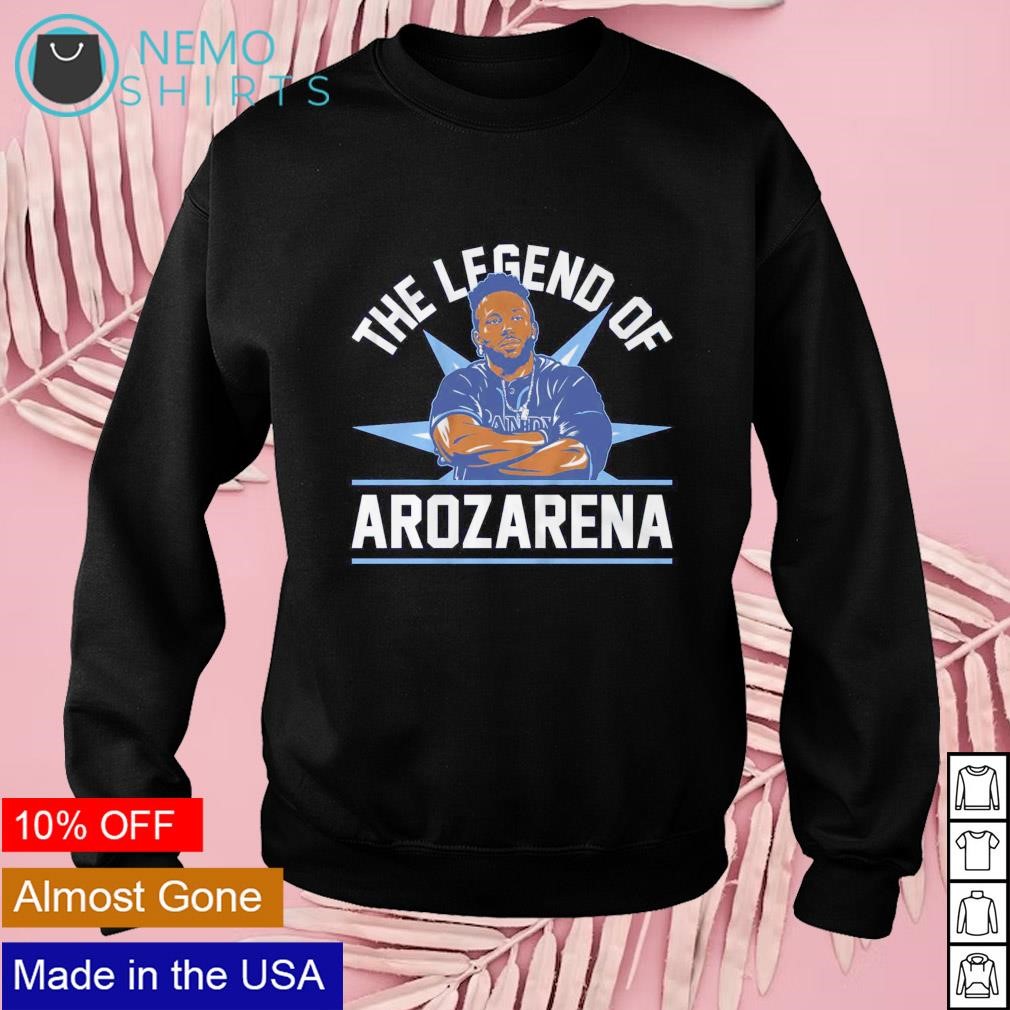 Official the legend of randy arozarena shirt,tank top, v-neck for men and  women