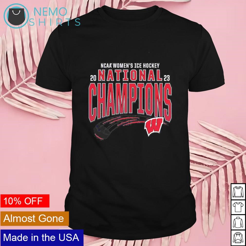 Wisconsin Badgers 2023 NCAA women's ice hockey national champions shirt