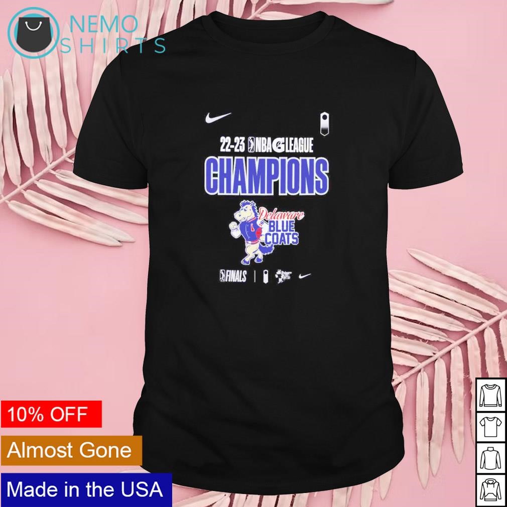 Delaware Blue Coats Nike 2023 NBA G-League champions shirt