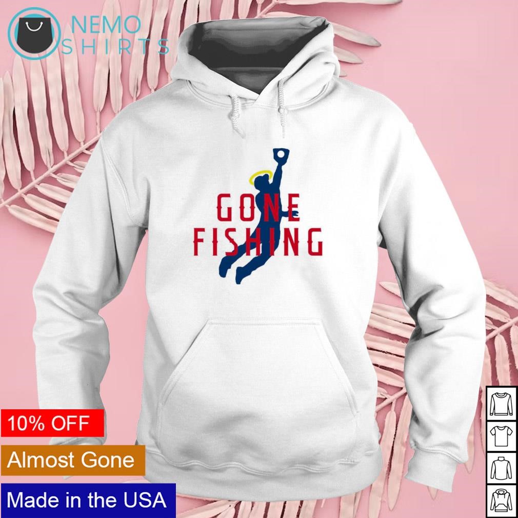 Gone fishing Mike Trout Los Angeles California baseball shirt, hoodie,  sweater and v-neck t-shirt