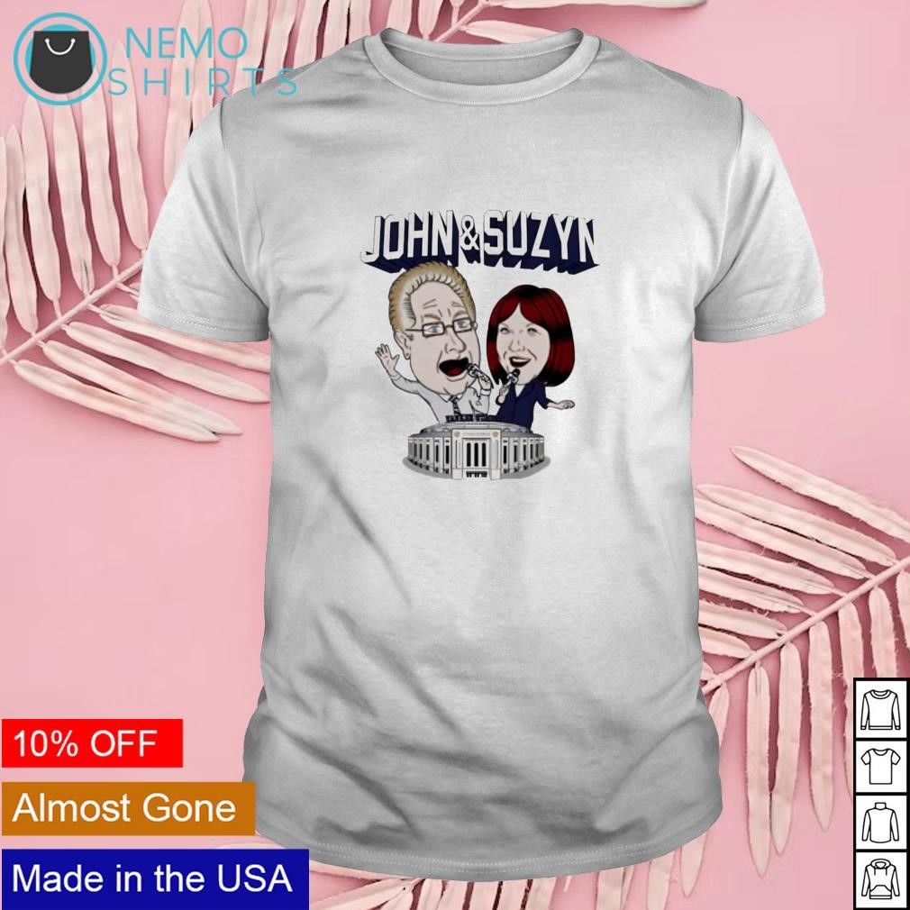 John and Suzyn shirt