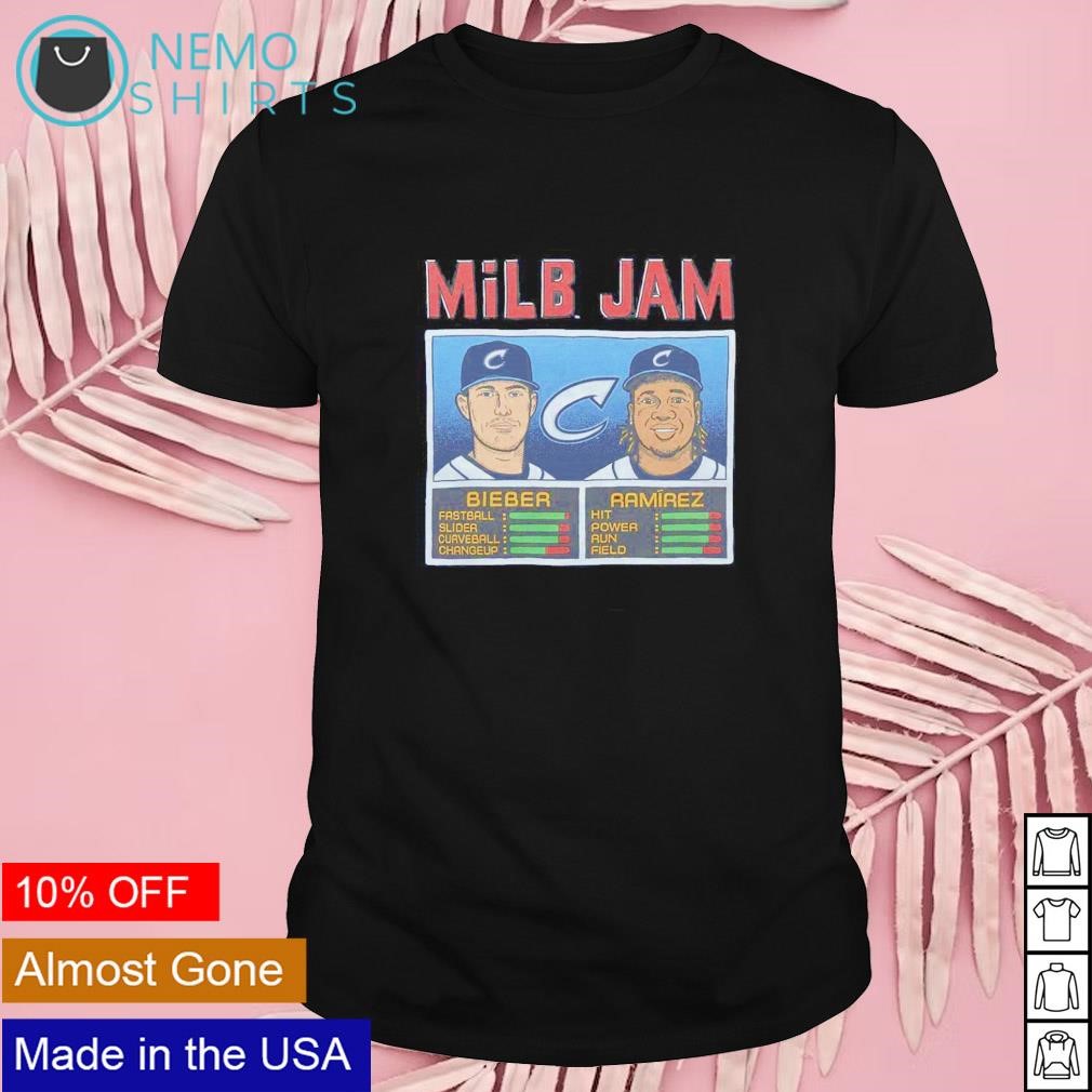 MiLB Jam LA Clippers Bieber and Ramirez shirt