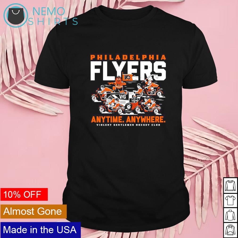 Philadelphia Flyers anytime anywhere shirt