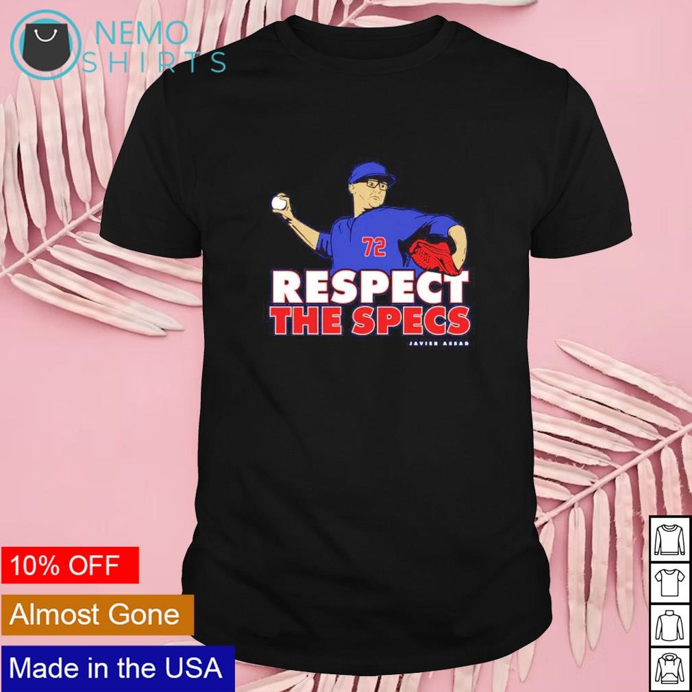 Respect the specs Javier Assad Chicago Cubs shirt