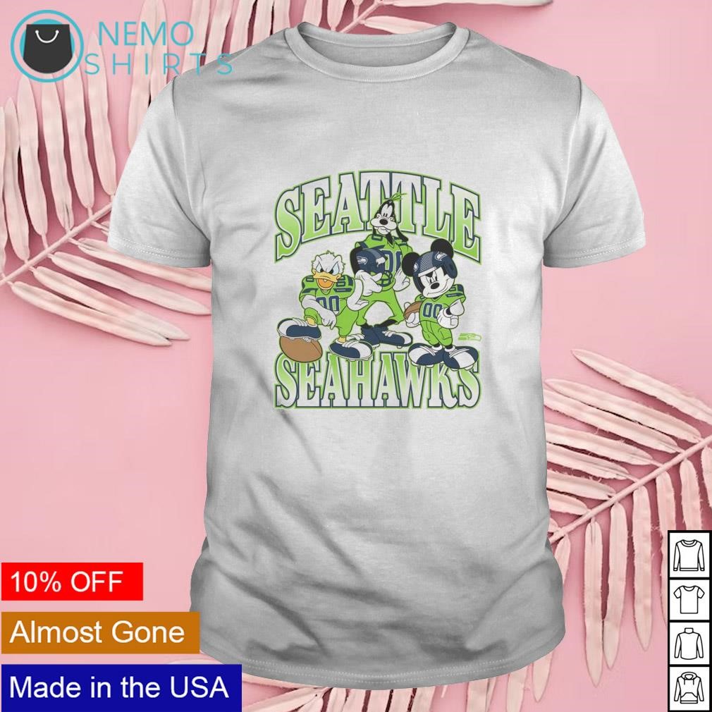 Seattle Seahawks Disney Mickey huddle up shirt, hoodie, sweater and v-neck  t-shirt