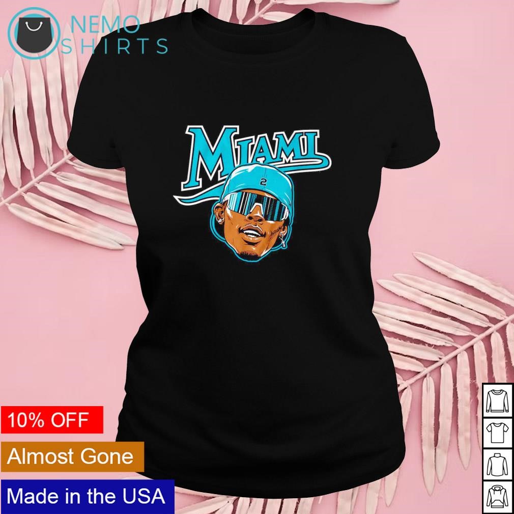 Jazz Chisholm Swag Head Shirt - Miami Marlins