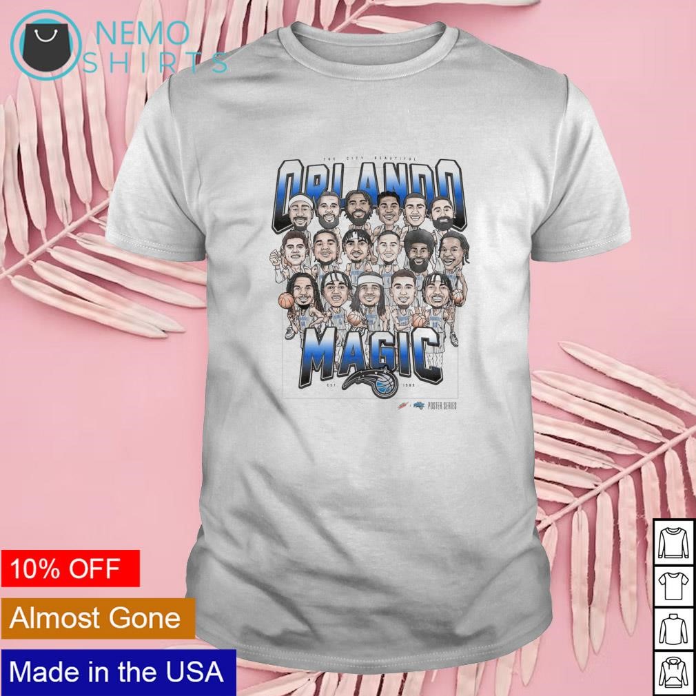 The city beautiful Orlando Magic est 1989 shirt