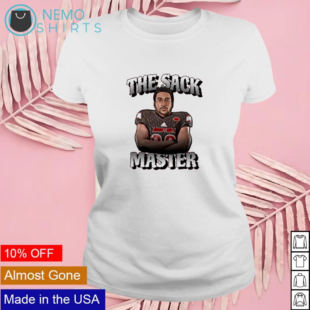 The sack master Yasir Louisville football shirt, hoodie, sweater and v-neck  t-shirt