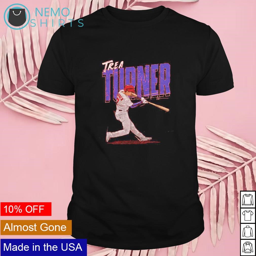 Trea Turner Philadelphia Phillies baseball chisel shirt
