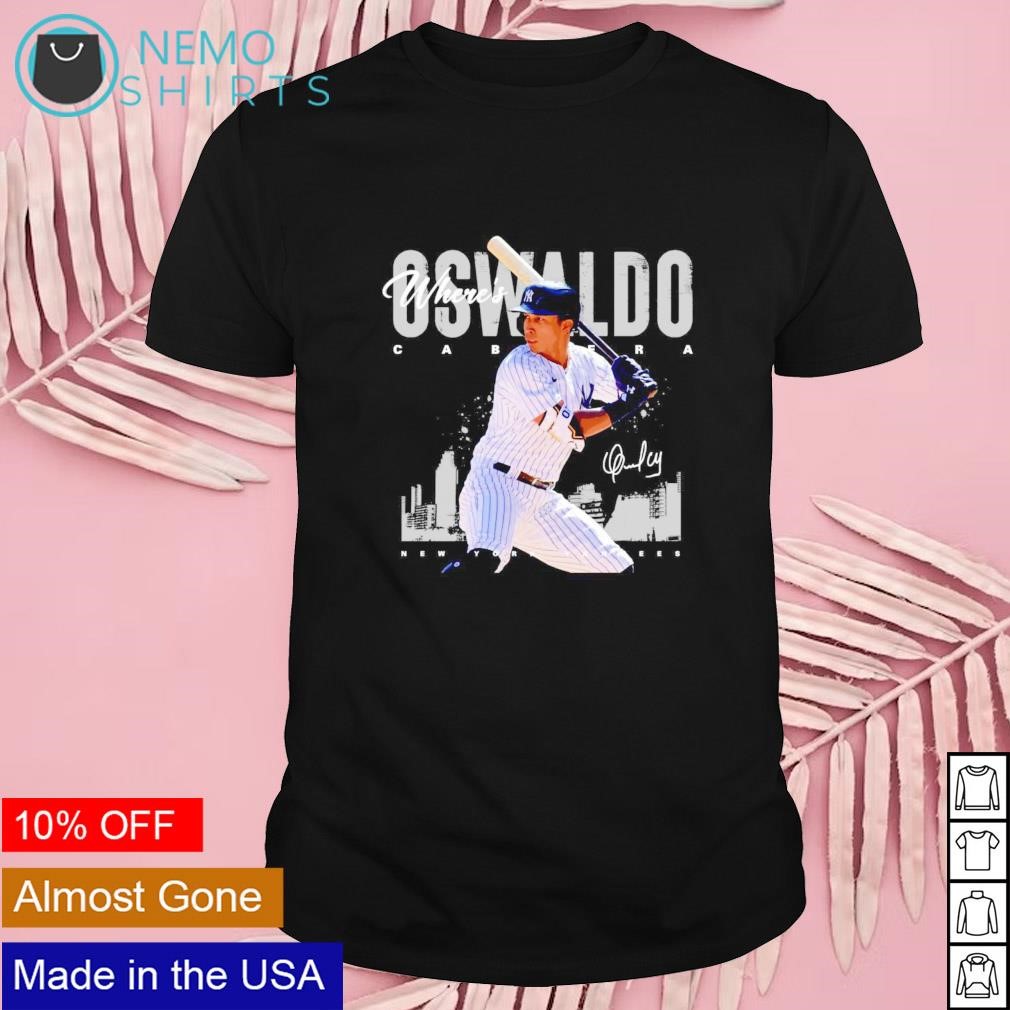Oswaldo Cabrera New York Yankees Signature t-shirt, hoodie